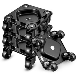 KEDSUM Furniture Dolly, Furniture Movers with 4 Wheels, Anti-Slip Groove Design Moving Dolly for Heavy Objects with Legs, 1500lbs Capacity Lift Mover Tool Set for Moving Piano, Sofa, Home Appliances