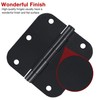 42 Pack Matte Black Door Hinges 3.5 x 3.5 Inch,