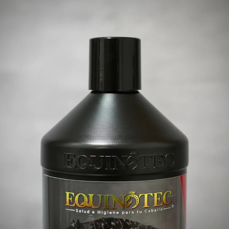 Shampoo Capa Negra 1l Equinotec Para Caballos