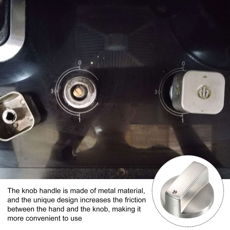 MECCANIXITY Stove Knob Replacement 40mm x 20mm 0 Degree Cooktop