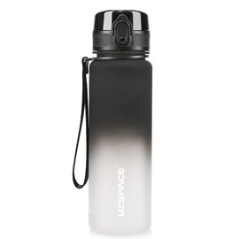 UZSPACE Drinking Bottle 500 ml/800 ml/1 l/1.5 l, Sports Water Bottle Children Leak-Proof, Tritan & BPA-Free Water Bottle for Bike, Fitness, Outdoor