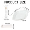 Ceramic Grater Plate for Ginger, Garlic, Onion, Cheese, Lemon, Chocolate,
