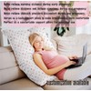 maizi Pregnant Pillow Customized Full Body Contour Pillow Satin Square