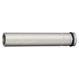 TONE HP4NV-19L150 Ultra Long Socket for Impacts, 0.5 inch (12.7 mm) Insertion Angle (1/2 mm), Double Side Width: 0.7 inches (19 mm)