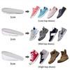 SAUDEfoot 1 Pair Gel Height Increase Heel Insoles,Invisible Shoe Lifts