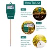 Gouevn Soil Moisture Meter, Plant Moisture Meter Indoor & Outdoor,