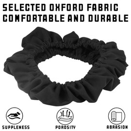 CGEAMDY Auto Lenkradhülle, Auto Lenkradhülle Aus Oxford-Stoff, Anti-Rutsch Lenkradhülle Atmungsaktiv Lenkradbezug, Universal Elastisch rutschfest Lenkrad Abdeckung