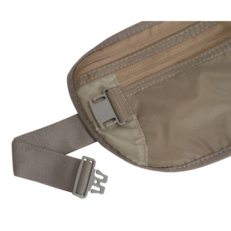 Eagle Creek Flat Waist Bag for Sports and Travel, khaki,
