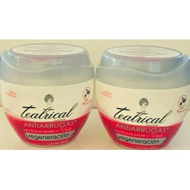 TEATRICAL 2xCrema Facial Celulas Madre ANTIARRUGAS Cream Mother Cells 400g Each