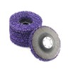 QWORK® 5Pcs Angle Grinder Discs, 4.5Inch/115Mm Discs Stripping Wheel, For