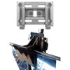 ISURE MARINE Stainless Steel Vertical Stanchion Rail Mount Anchor Bracket/Holder
