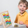 Exbrith Abacus Calculator Stand for Kids, 1st Class Ruler Slider