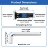 Yungeln Scooter Forehead Screws 8 PCS Compatible with Xiaomi M365/1S/Pro/Mi3