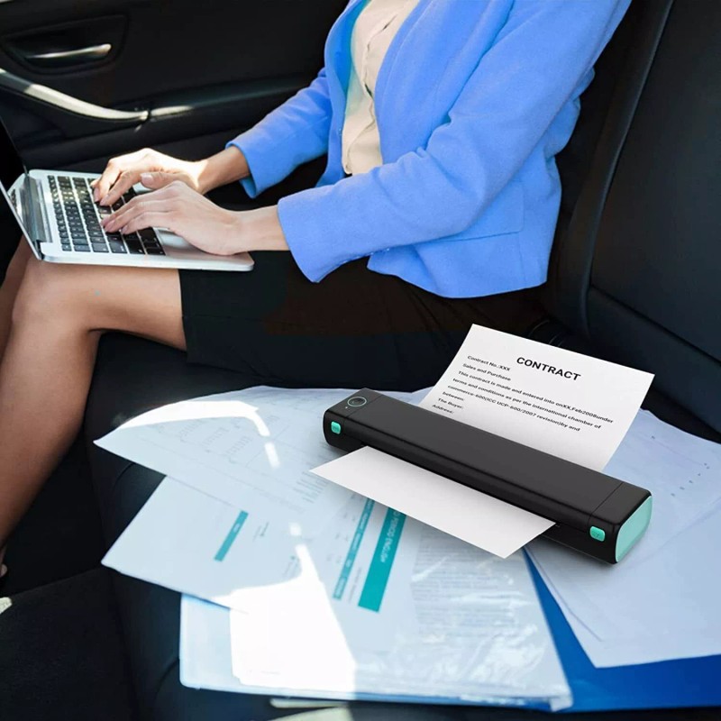Phomemo M08F Original Portable A4 Legit Bluetooth Printer for Travel