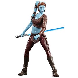 Star Wars - The Black Series - Juguete Aayla Secura a Escala de 15 cm - El Ataque de los Clones - Figura de acción Coleccionable - A Partir de 4 años