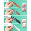 Nail File Buffer Set 8 Pieces 80/100/120/150/180/240/1000/4000 Grit Nail File
