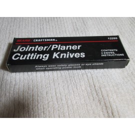 Craftsman 2 Sets SEARS/CRAFTSMAN 6 1/8 in. JOINTER PLANER KNIVES Set of 3 92293  New