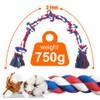 TUAHOO Dog Rope Toys for Medium Large Breed, 100% Cotton