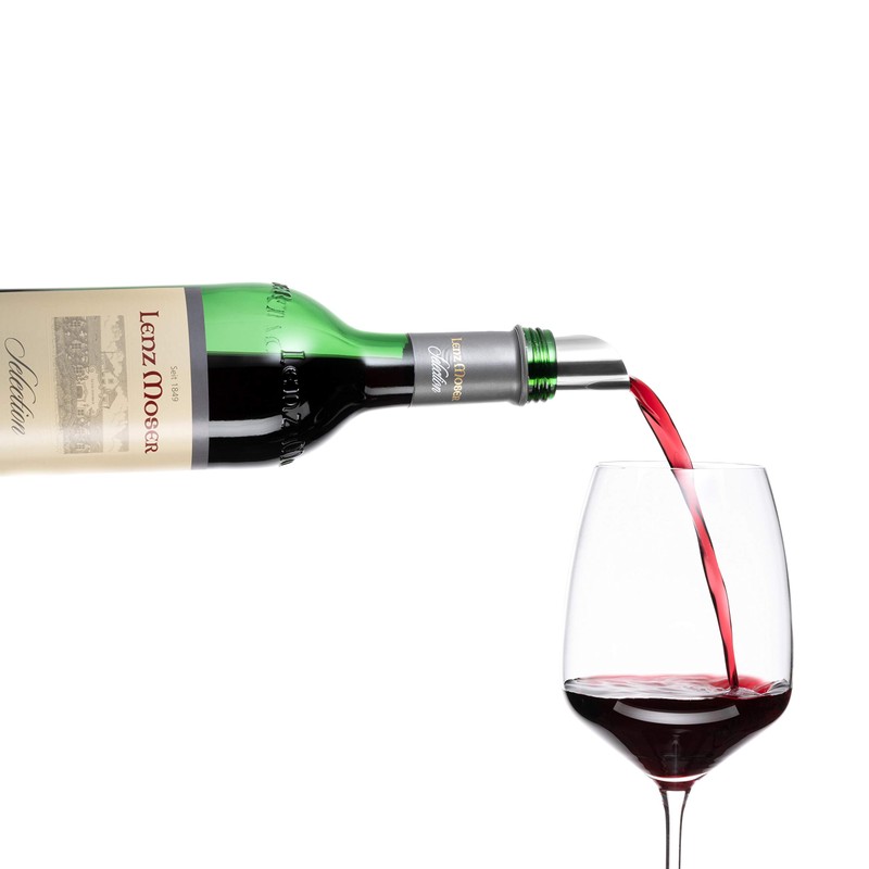 Pentaton Wine Pourer, Pouring Aid for Drip-Free Pouring, Reusable Drip-Free