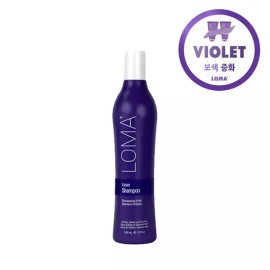 LOMA [LOMA](강남점)로마 바이올렛 보색 샴푸 355ml (노란기, 새치 관리) LOMA Gangnam Violet Toning Shampoo 355ml (Yellow Care,Graying Care)
