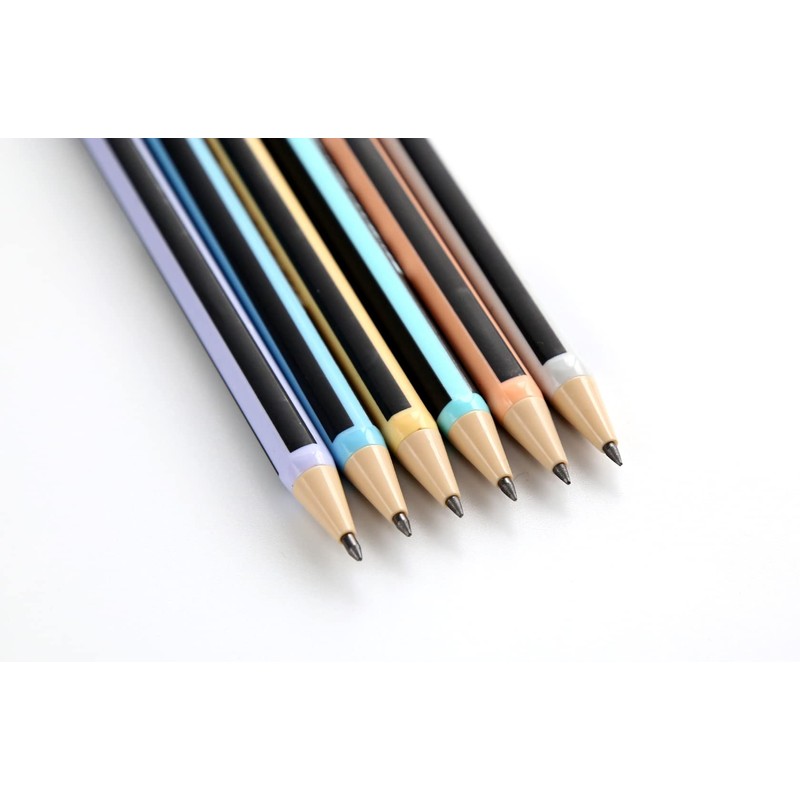 GANSSIA 2.0mm New Colorful Mechanical Pencil with Sharpener Pencil set