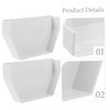 DOITOOL Rain Gutter End Plug Downspout Attachment Guttering End Cap