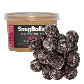 Bremer Gewürzhandel SnegBalls Kiba, Energy Balls mit fruchtiger Kirsche und Bananae, 130g