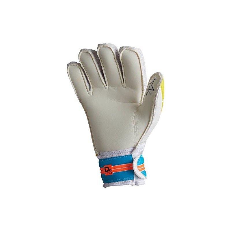 Derbystar Unisex's Attack XP11 Goalkeeper Gloves, White/Blue/Orange, 12