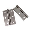 Infinity Decor 75mm (3Inch) Black Nickel Butt Hinges Pair –