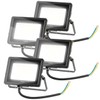 Luminea Set of 4 Mini LED Floodlights 20W 2000LM IP65