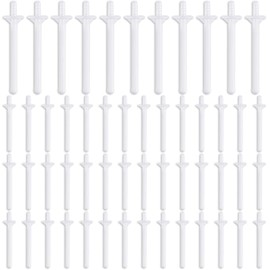 Nose Wax Sticks Applicators Plastic Wax Rod Nose Wax Strips Nostril Cleaning Removal for Cleaning Nostrils and Removing Nose Hair (50)