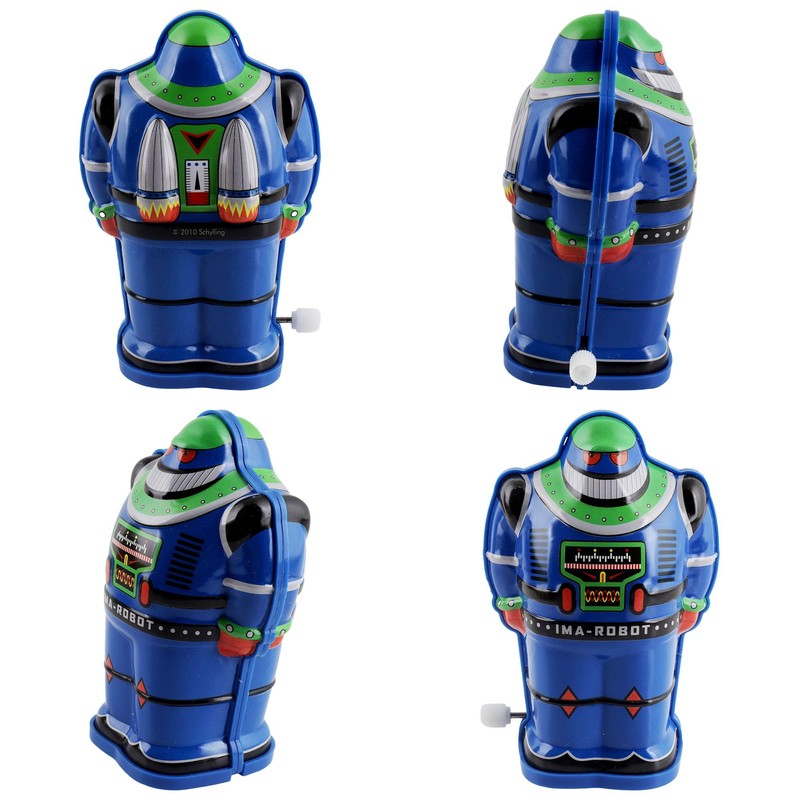 Freak Scene Robot Tin Bots Set Robot Tin Robot