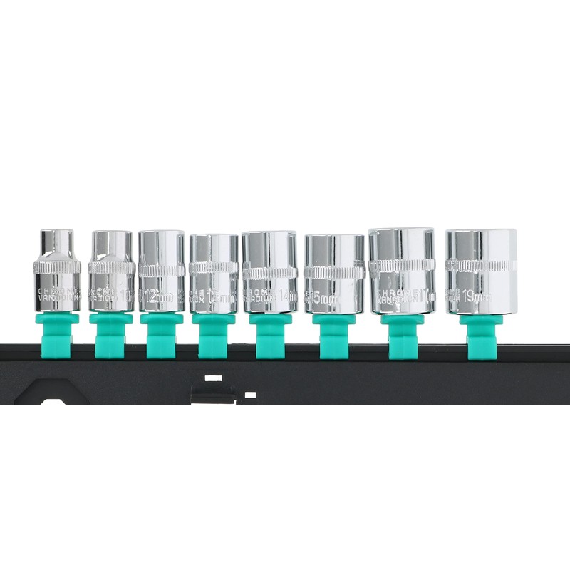 Takagi HSS-2 Socket Wrench Set with Holder, 0.3 inch (9.5