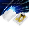 2Pcs CAT6 Surface Mount Box RJ45 8P8C Network Socket Single