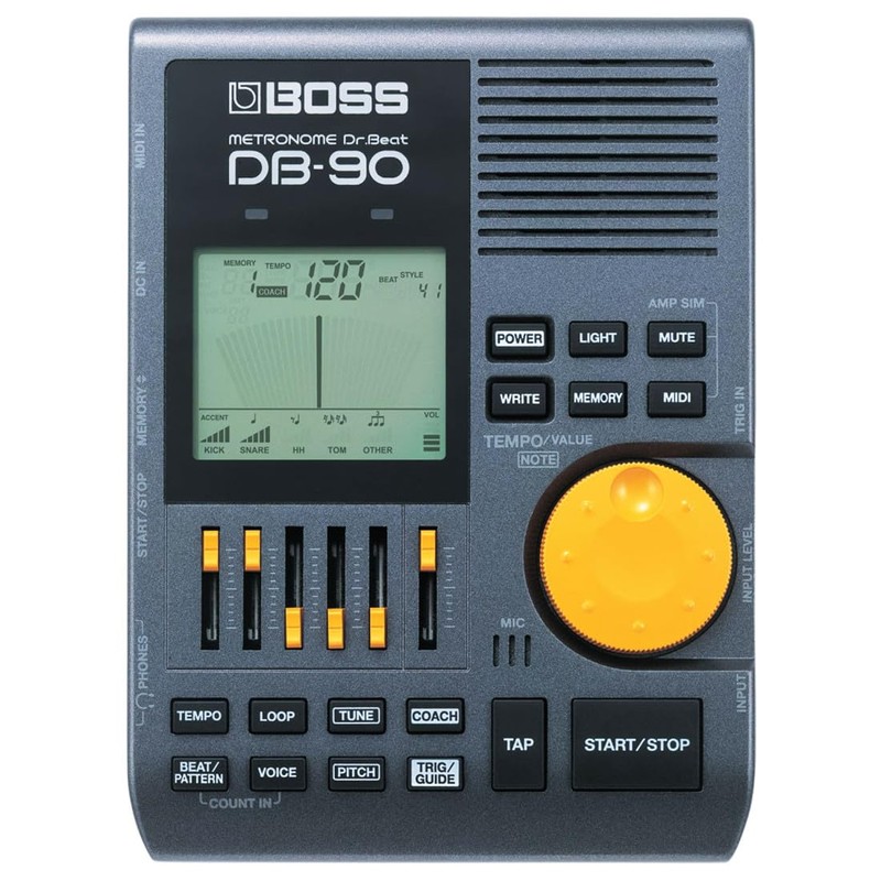 Boss DB-90 Dr Beat Metronome + Keepdrum Drumsticks, 1 Pair