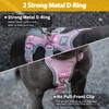 Huntboo Escape Proof Dog Harness, No Pull Reflective Harness with