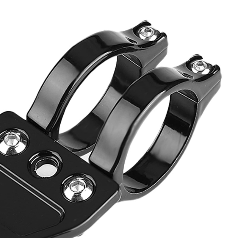 Yctze Motorcycle Headlight Bracket 2pcs Aluminium Headlight Mount Bracket Clamps