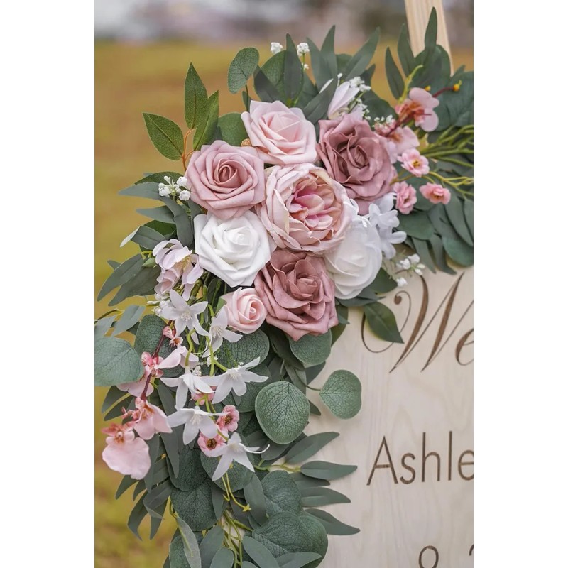 2pzs Pequeños Ramos Flores De Arco De Boda Flores Guirnalda