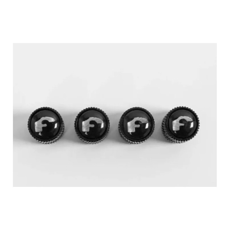 FORGIATO CUSTOM WHEELS Single Cap! FORGIATO WHEEL RIMS BLACK VALVE