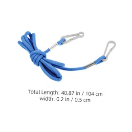 Beavorty 3pcs Glove Clips Lanyard Lost Mitten Straps for Winter Reusable Nylon Glove Connector for Skiing and Outdoor Activities Keeps Secure and Accessible