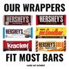 24ct 80th Birthday Party Favors Custom Wrappers for Candy Bars