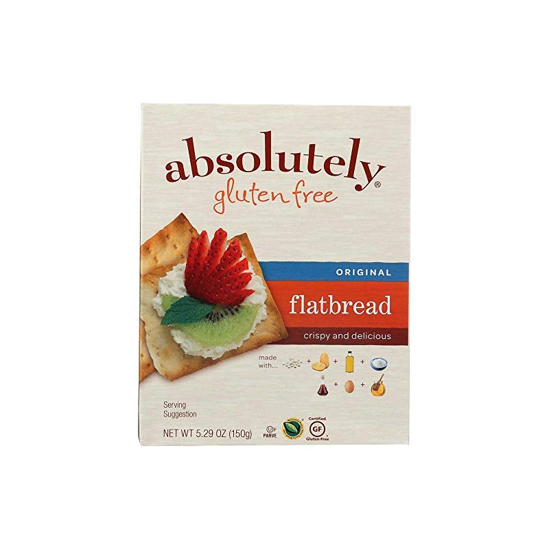 Absolutely Gluten Free Original Flatbread, 5.29 Ounce - 12 per