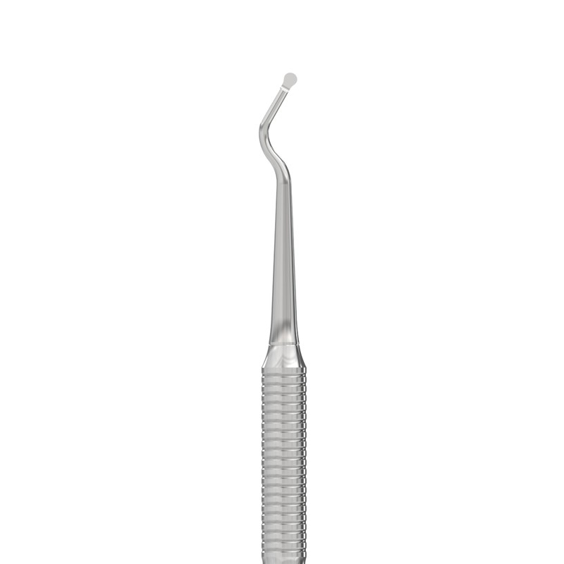 STALEKS PRO by Natury Nails Pedicurette, Two-Pronged Curette: Half Sphere