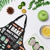 PLITI Baking Apron With Pocket for Best Baker Eve Gift