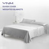 YnM Exclusive Cooling Duvet Cover for Weighted Blankets with 16