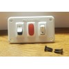 DOMETIC RV Dometic 91230 Dual 12V Switch Panel Gas/Electric