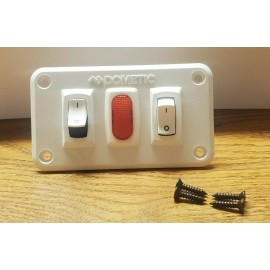 DOMETIC RV Dometic 91230 Dual 12V Switch Panel Gas/Electric