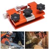 Hand Crank Chainsaw Sharpener Portable Manual Chain Sharpening Jig with