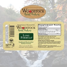 Woodstock Herbal Products Lung Formula, 1 OZ