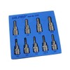 US PRO Tools 9PC 3/8" DR Hex Allen Bit Sockets
